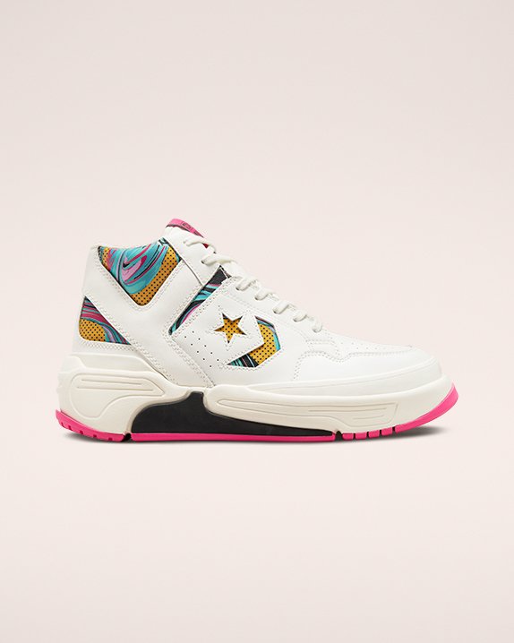 Converse Weapon CX Mid Vintage Blancas | A73329H